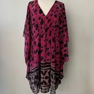 INC International Concepts NWOT Sheer Batwing Dress (2)